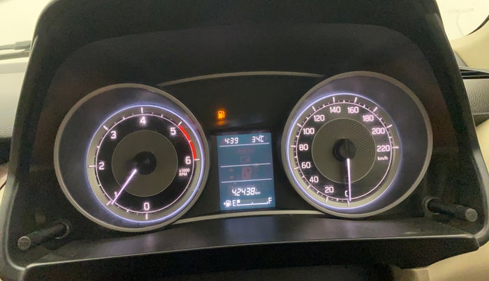 2018 Maruti Dzire ZDI, Diesel, Manual, 42,424 km, Odometer Image