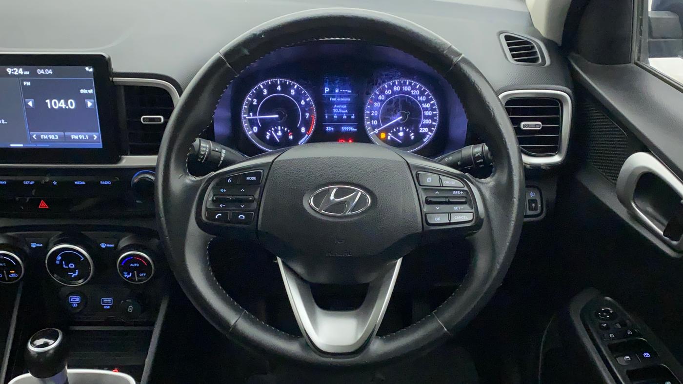 2019 Hyundai VENUE SX PLUS 1.0 TURBO DCT, Petrol, Automatic, 60,431 km, Steering Wheel Close Up