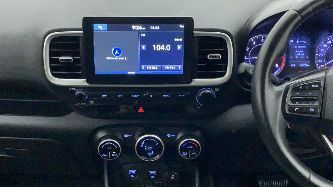 2019 Hyundai VENUE SX PLUS 1.0 TURBO DCT, Petrol, Automatic, 60,431 km, Air Conditioner