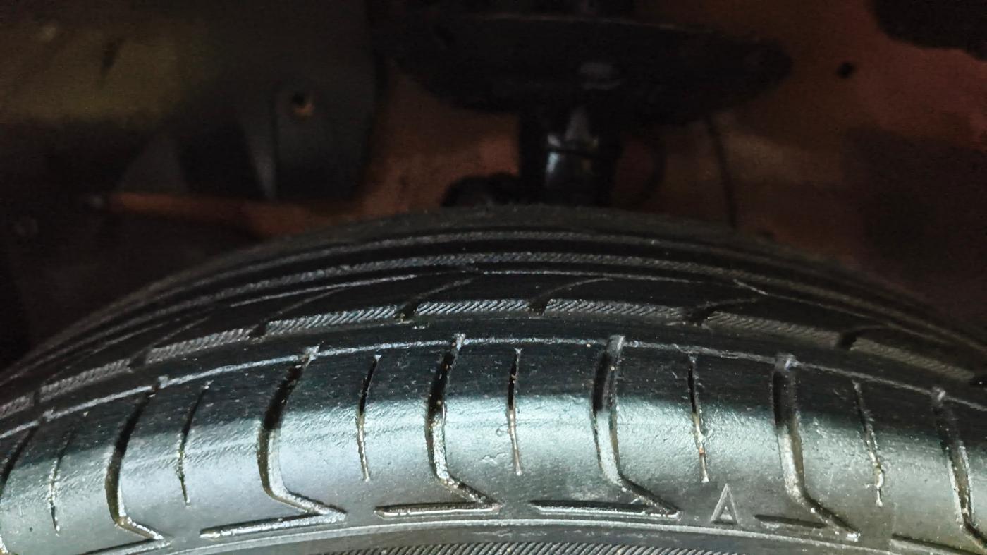 2015 Honda Jazz 1.2L I-VTEC VX, Petrol, Manual, 86,475 km, Left Front Tyre Tread