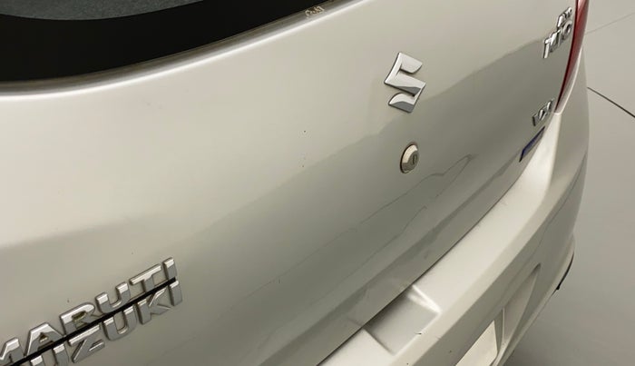 2015 Maruti Alto K10 VXI AMT, Petrol, Automatic, 17,597 km, Dicky (Boot door) - Slightly dented