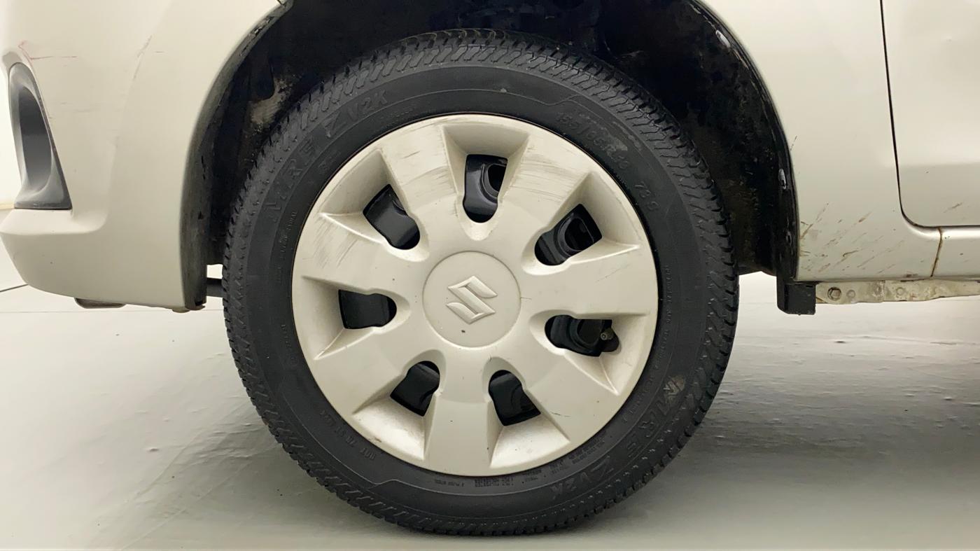 2015 Maruti Alto K10 VXI AMT, Petrol, Automatic, 17,597 km, Left Front Wheel