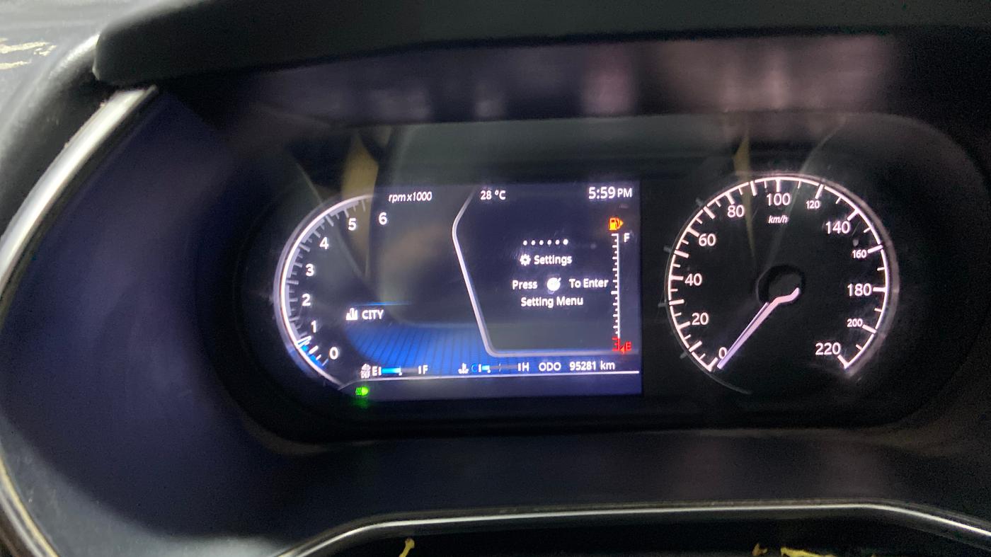 2021 Tata Harrier XZ PLUS 2.0L, Diesel, Manual, 95,264 km, Odometer Image