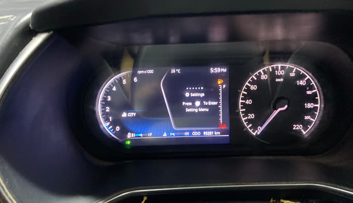 2021 Tata Harrier XZ PLUS 2.0L, Diesel, Manual, 95,264 km, Odometer Image