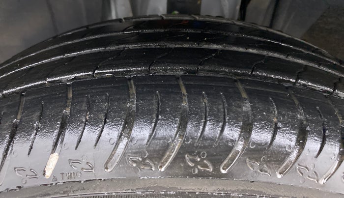 2022 Nissan MAGNITE XV CVT TURBO, Petrol, Automatic, 6,802 km, Left Front Tyre Tread