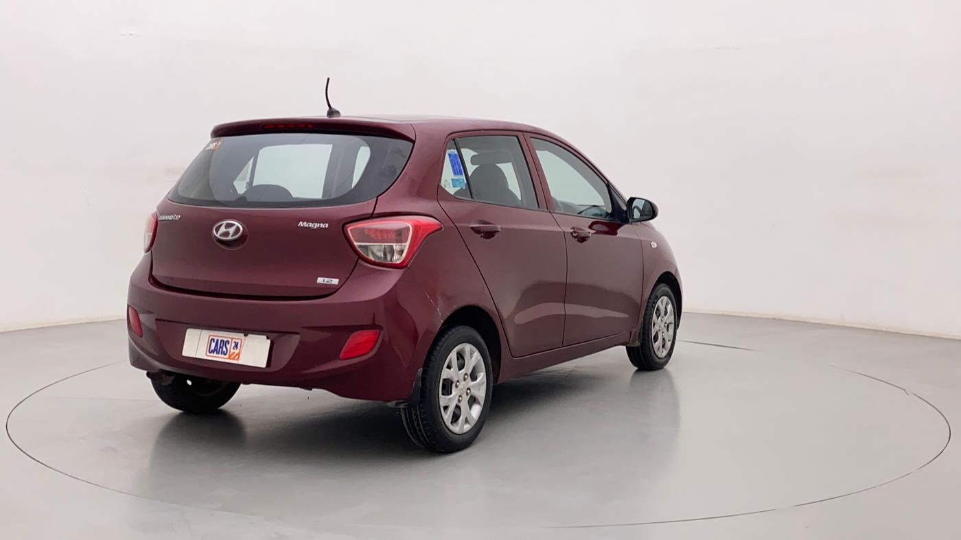 2014 Hyundai Grand i10 MAGNA 1.2 KAPPA VTVT, Petrol, Manual, 28,817 km, Right Back Diagonal