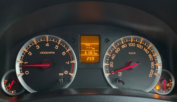 2017 Maruti Swift VXI OPT, Petrol, Manual, 61,467 km, Odometer Image
