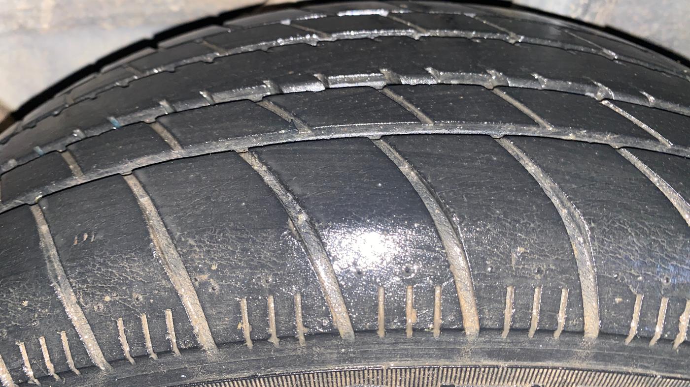 2019 Honda Amaze 1.2L I-VTEC S, Petrol, Manual, 33,054 km, Left Rear Tyre Tread