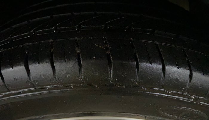 2017 Tata NEXON XM PETROL, Petrol, Manual, 50,483 km, Left Rear Tyre Tread