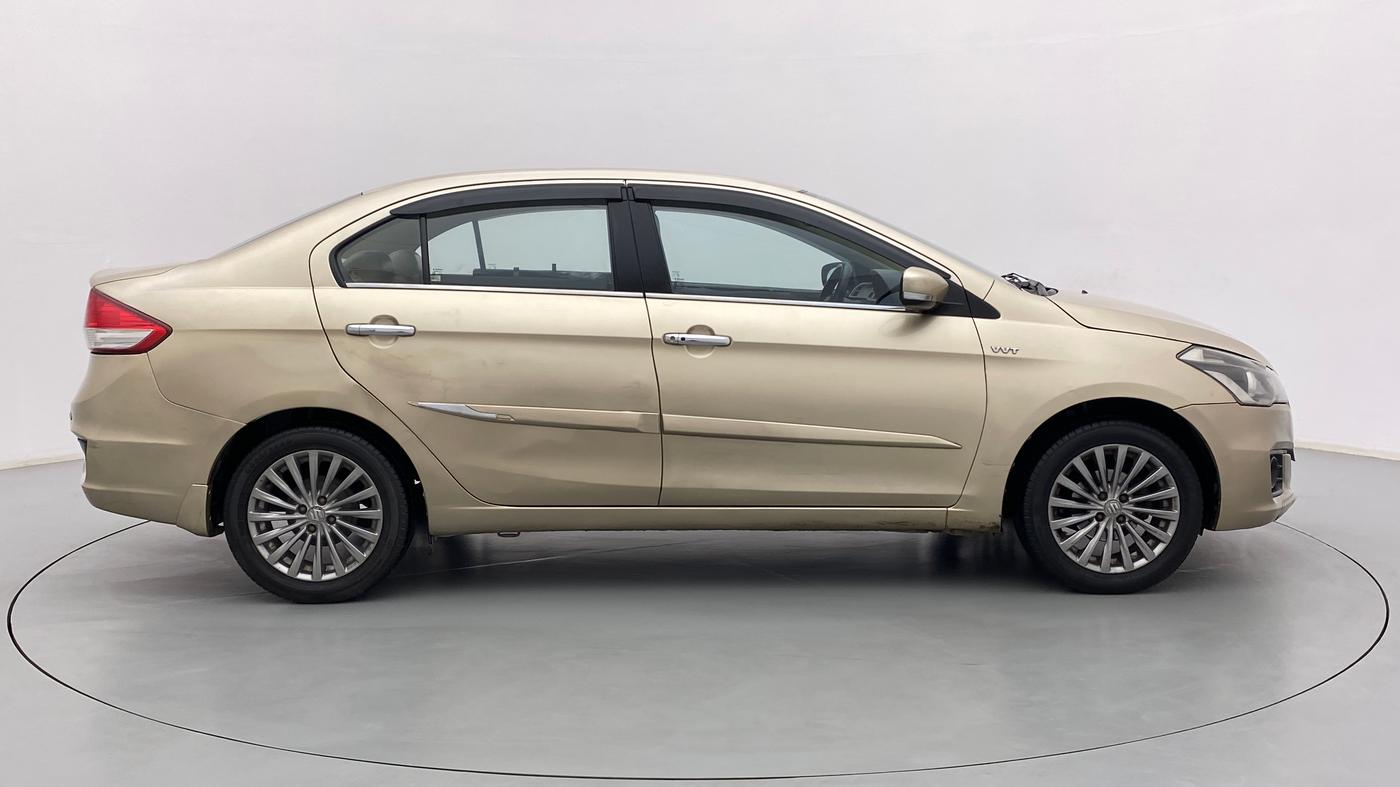 2016 Maruti Ciaz ZXI+ AT, CNG, Automatic, 87,335 km, Right Side View