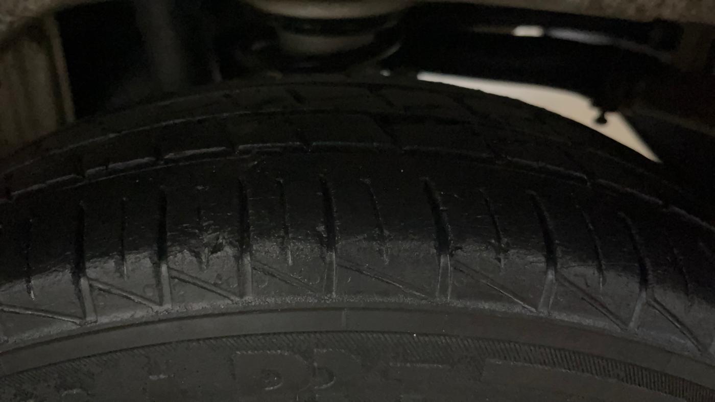 2022 Maruti Alto LXI O, Petrol, Manual, 39,557 km, Left Rear Tyre Tread