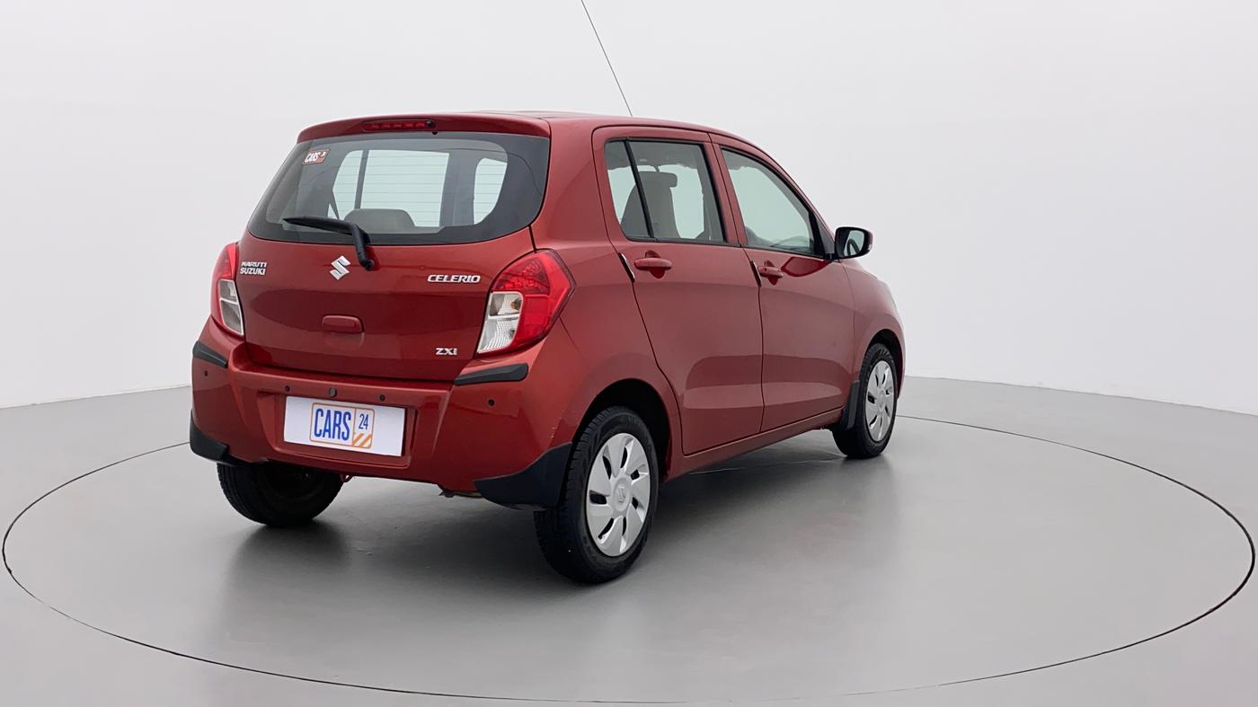 2016 Maruti Celerio ZXI AMT ABS, Petrol, Automatic, 23,527 km, Right Back Diagonal