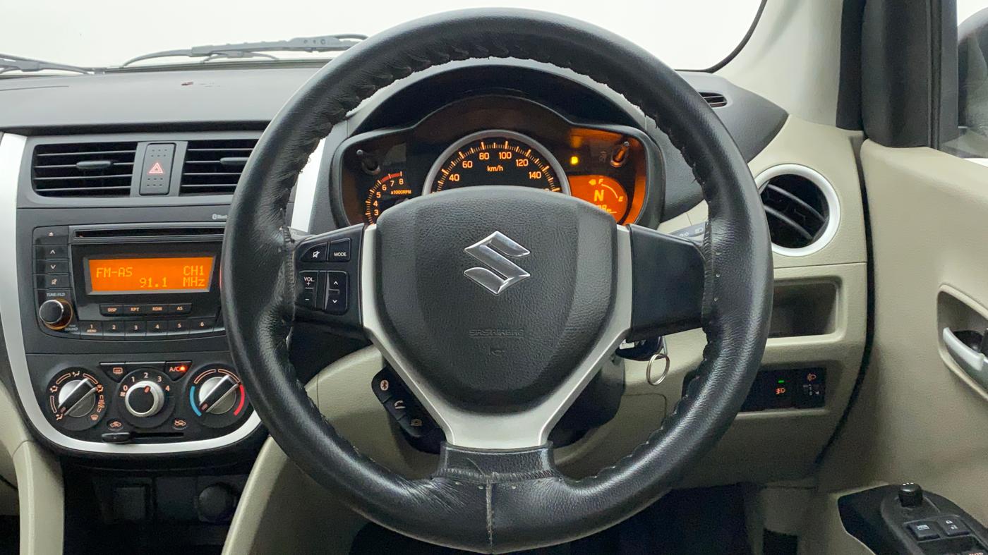 2016 Maruti Celerio ZXI AMT ABS, Petrol, Automatic, 23,527 km, Steering Wheel Close Up