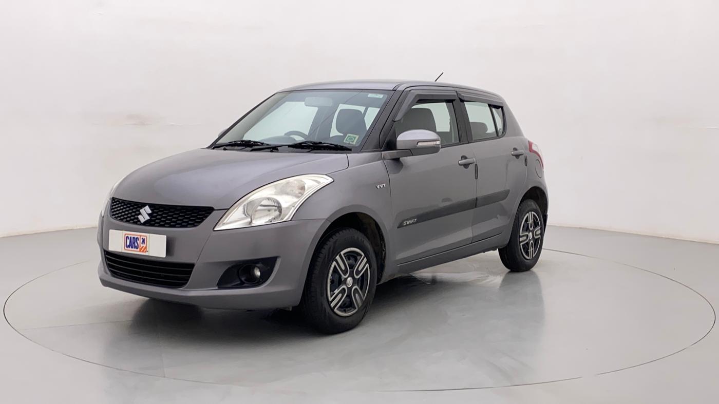 2014 Maruti Swift VXI, Petrol, Manual, 65,961 km, Left Front Diagonal
