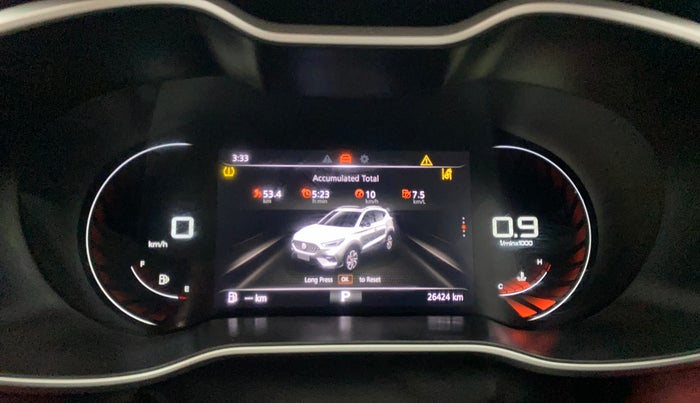 2023 MG ASTOR SAVVY 1.3 TURBO AT S RED, Petrol, Automatic, 26,423 km, Odometer Image