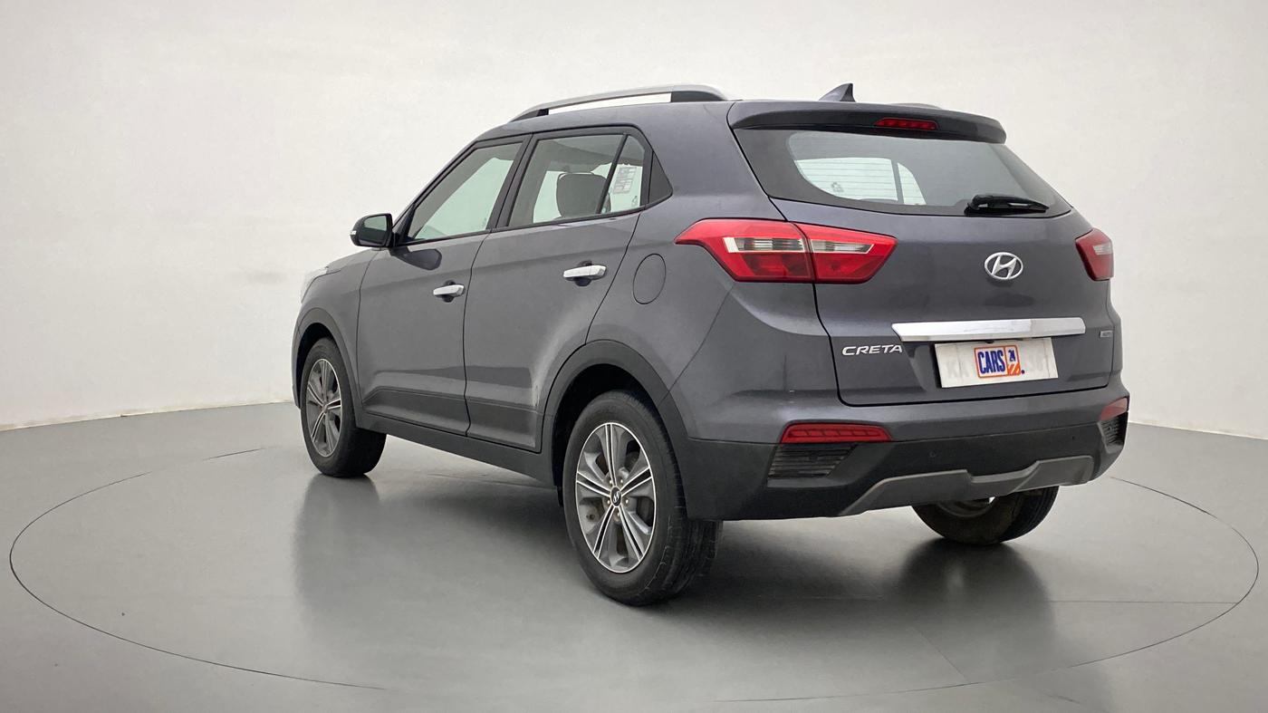 2017 Hyundai Creta 1.6 SX PLUS AUTO PETROL, Petrol, Automatic, 26,397 km, Left Back Diagonal