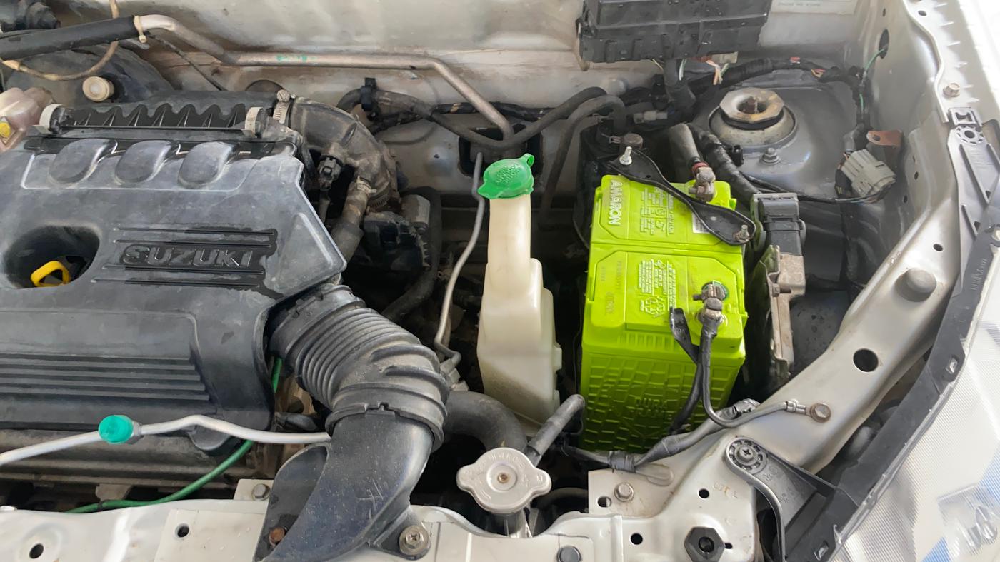 2018 Maruti Alto K10 VXI, CNG, Manual, 82,583 km, Engine View - Left