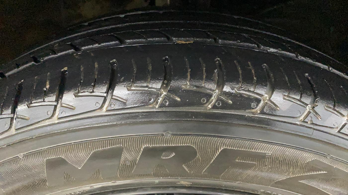 2018 Maruti Baleno DELTA PETROL 1.2, Petrol, Manual, 60,414 km, Right Front Tyre Tread