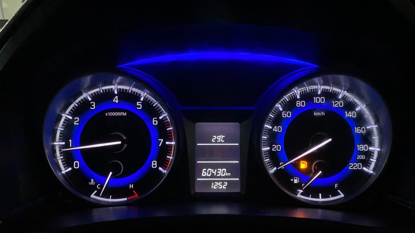 2018 Maruti Baleno DELTA PETROL 1.2, Petrol, Manual, 60,414 km, Odometer Image