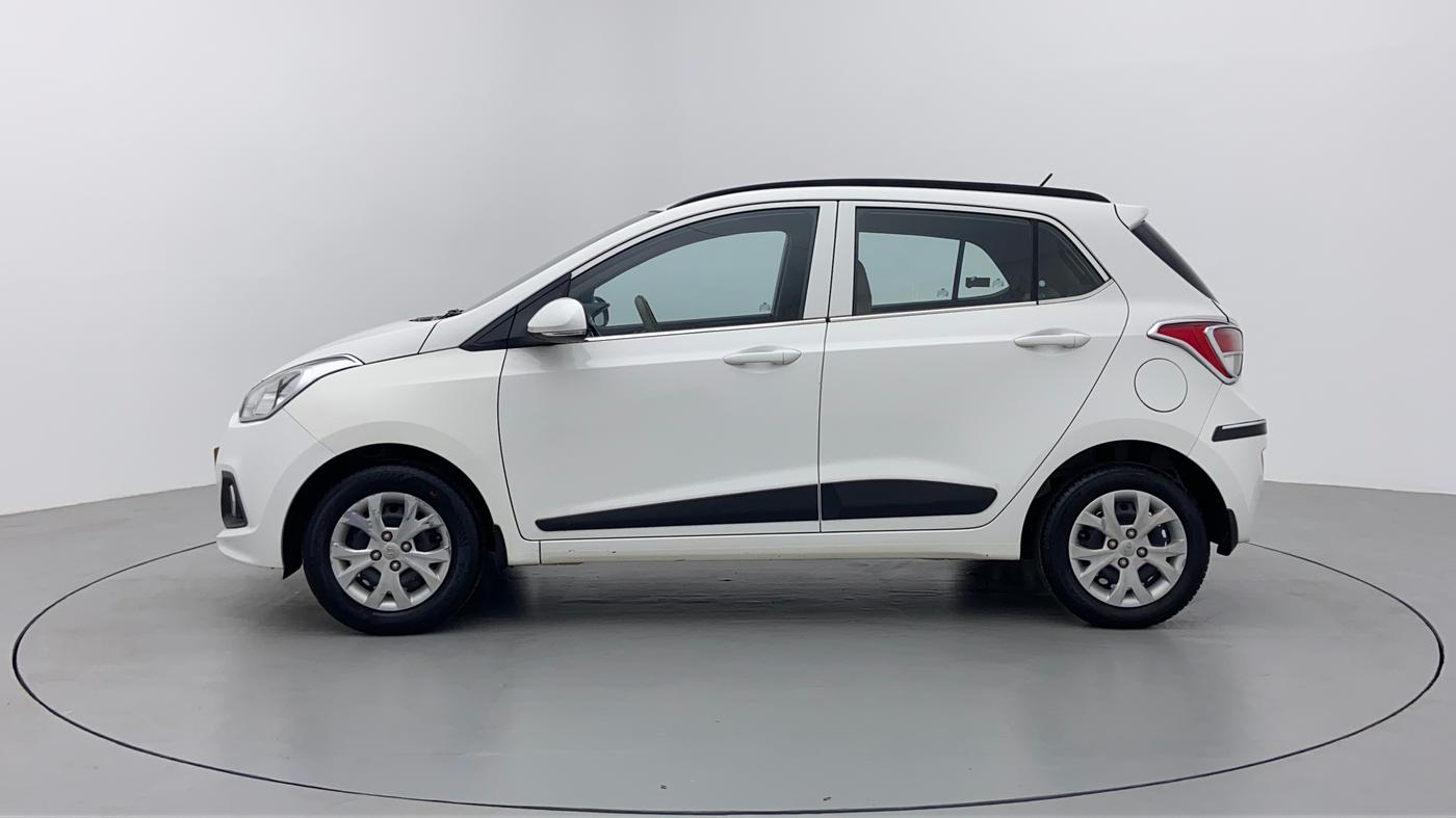 2016 Hyundai Grand i10 SPORTZ 1.2 KAPPA VTVT, Petrol, Manual, 6,976 km, Left Side View