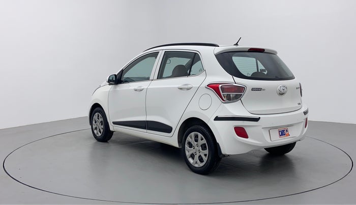 2016 Hyundai Grand i10 SPORTZ 1.2 KAPPA VTVT, Petrol, Manual, 6,976 km, Left Back Diagonal (45- Degree) View