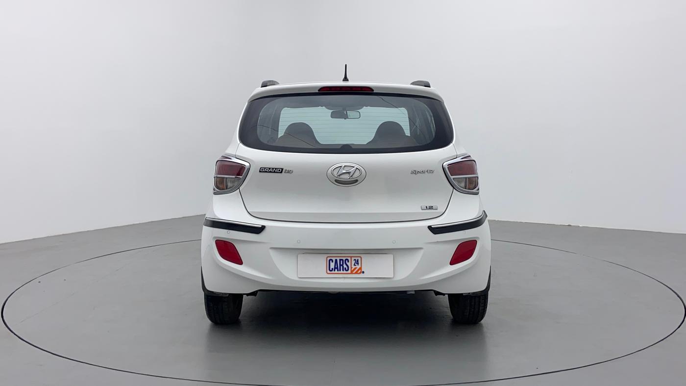2016 Hyundai Grand i10 SPORTZ 1.2 KAPPA VTVT, Petrol, Manual, 6,976 km, Back/Rear View