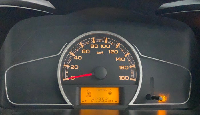 2021 Maruti Alto LXI CNG, CNG, Manual, 27,451 km, Odometer Image