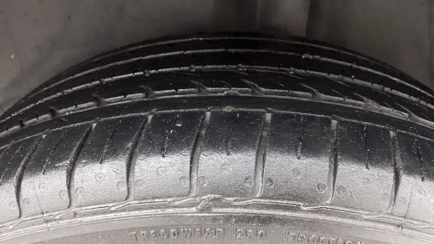 2019 Volkswagen Polo GT TSI 1.2 PETROL AT, Petrol, Automatic, 86,624 km, Left Rear Tyre Tread