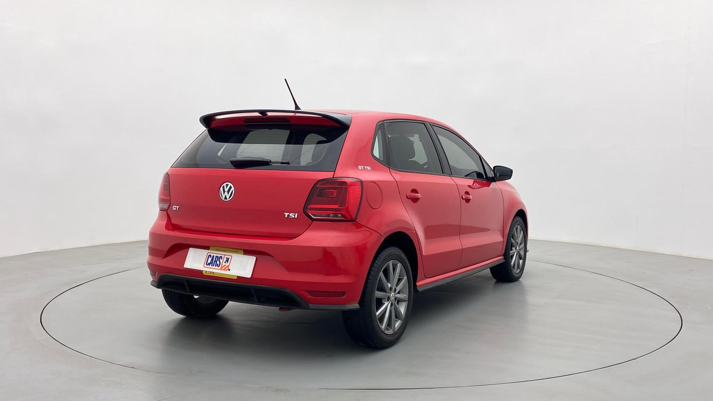 2019 Volkswagen Polo GT TSI 1.2 PETROL AT, Petrol, Automatic, 86,624 km, Right Back Diagonal