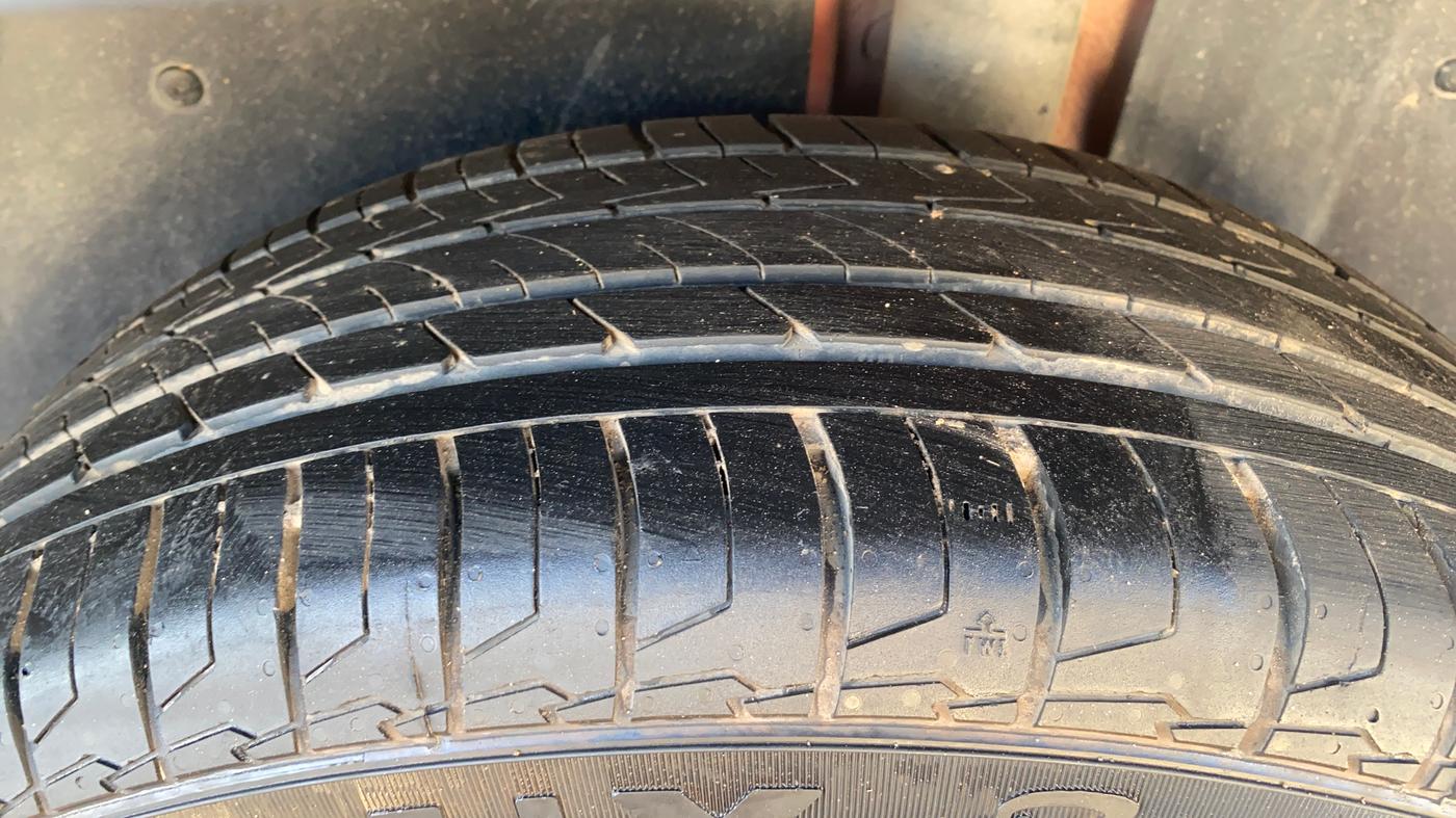 2020 MG HECTOR SHARP 1.5 DCT PETROL, Petrol, Automatic, 78,808 km, Left Rear Tyre Tread
