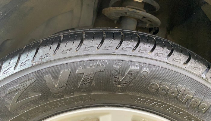 2016 Maruti Baleno DELTA PETROL 1.2, Petrol, Manual, 38,867 km, Left Front Tyre Tread