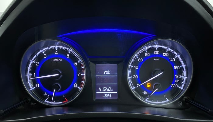 2017 Maruti Baleno DELTA 1.2 K12, Petrol, Manual, 41,711 km, Odometer Image