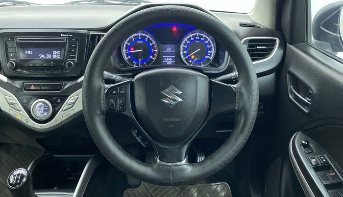 2017 Maruti Baleno DELTA 1.2 K12, Petrol, Manual, 41,711 km, Steering Wheel Close Up