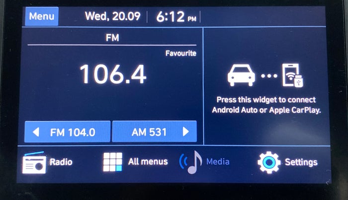 2021 Hyundai Creta S 1.5 PETROL, Petrol, Manual, 32,025 km, Touchscreen Infotainment System