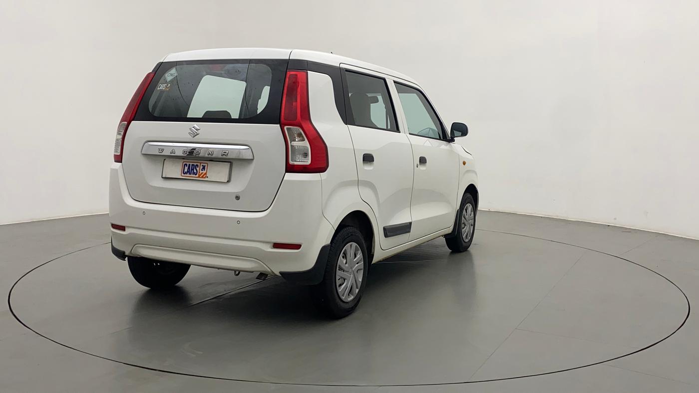 2019 Maruti New Wagon-R LXI CNG 1.0, CNG, Manual, 66,245 km, Right Back Diagonal