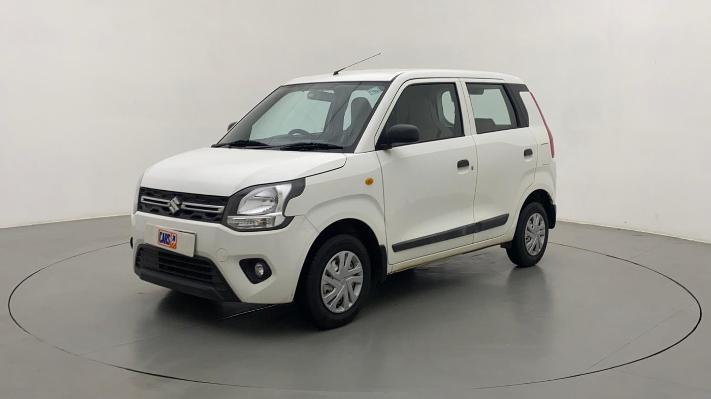 2019 Maruti New Wagon-R LXI CNG 1.0, CNG, Manual, 66,245 km, Left Front Diagonal