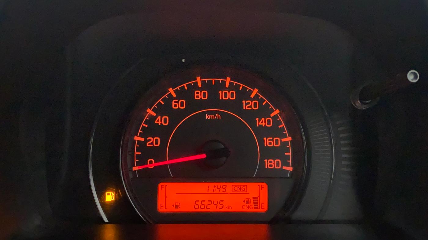 2019 Maruti New Wagon-R LXI CNG 1.0, CNG, Manual, 66,245 km, Odometer Image