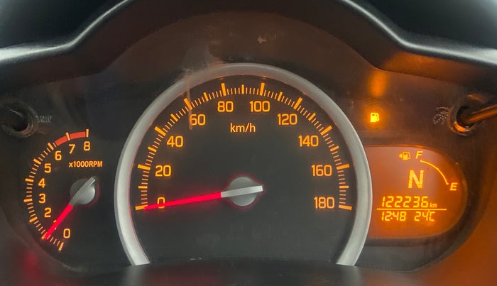 2015 Maruti Celerio VXI AT, Petrol, Automatic, 1,21,969 km, Odometer Image