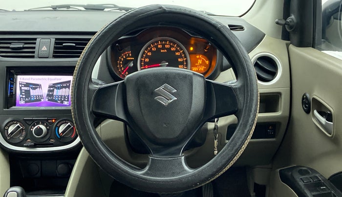 2015 Maruti Celerio VXI AT, Petrol, Automatic, 1,21,969 km, Steering Wheel Close Up