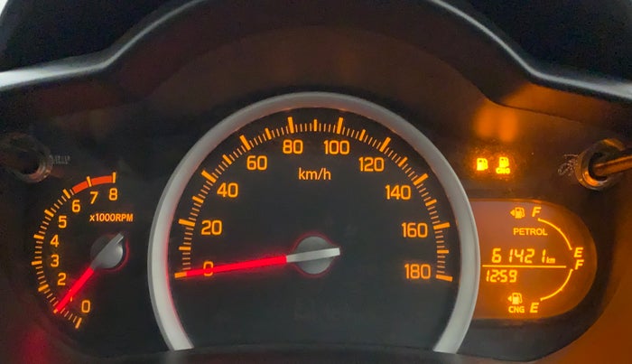 2015 Maruti Celerio VXI CNG D, CNG, Manual, 61,421 km, Odometer Image