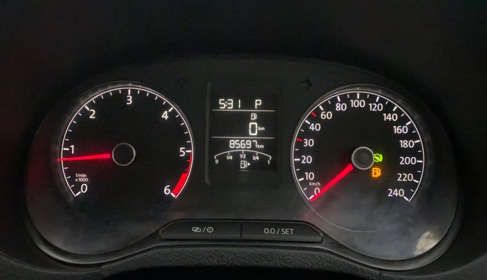 2018 Volkswagen Ameo HIGHLINE PLUS 1.5L AT 16 ALLOY, Diesel, Automatic, 85,697 km, Odometer Image