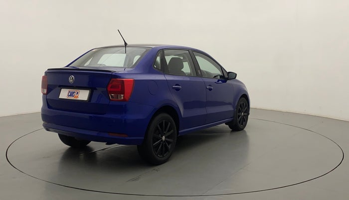 2018 Volkswagen Ameo HIGHLINE PLUS 1.5L AT 16 ALLOY, Diesel, Automatic, 85,697 km, Right Back Diagonal