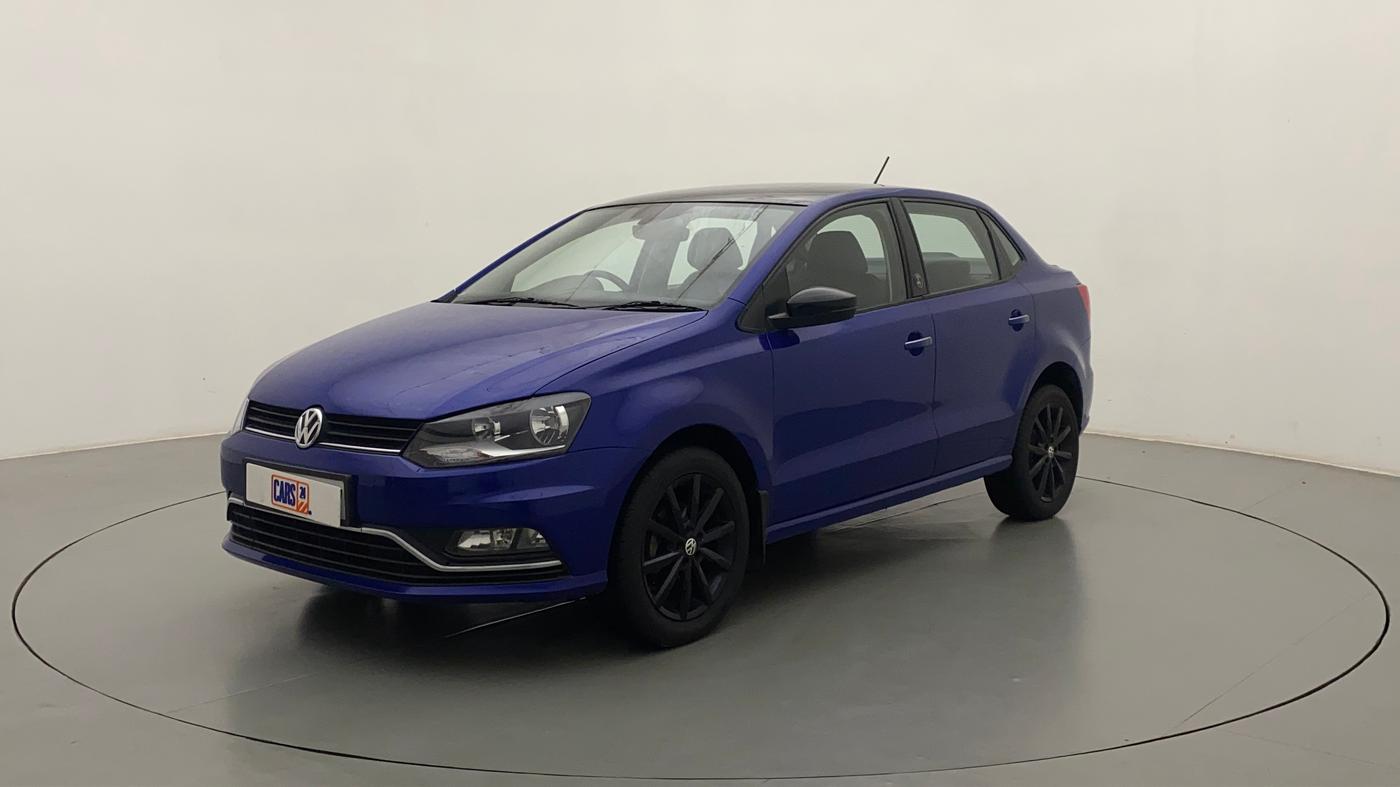 2018 Volkswagen Ameo HIGHLINE PLUS 1.5L AT 16 ALLOY, Diesel, Automatic, 85,697 km, Left Front Diagonal