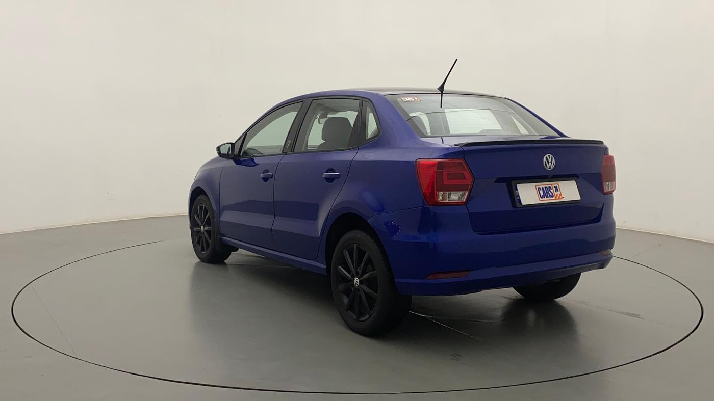 2018 Volkswagen Ameo HIGHLINE PLUS 1.5L AT 16 ALLOY, Diesel, Automatic, 85,697 km, Left Back Diagonal