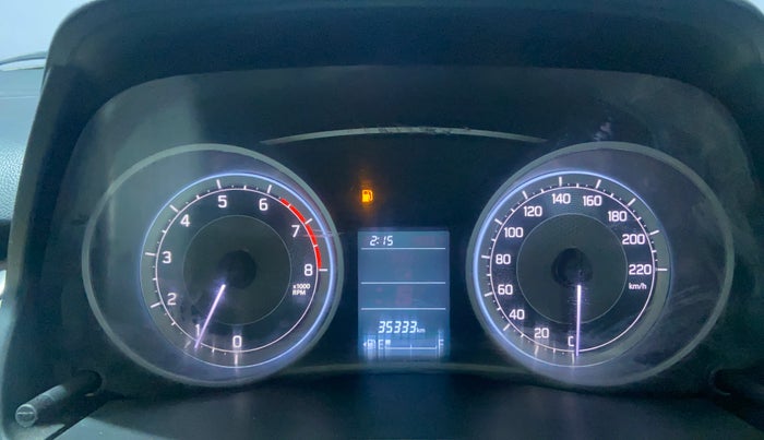 2019 Maruti Dzire VXI, Petrol, Manual, 35,325 km, Odometer Image
