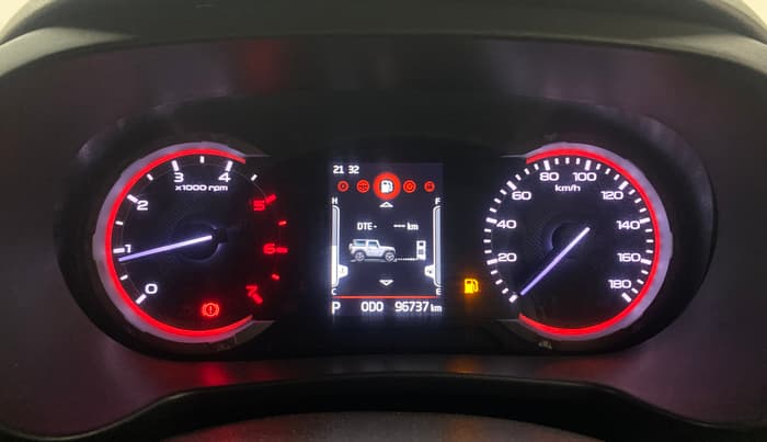 2021 Mahindra Thar LX D AT 4WD HT, Diesel, Automatic, 96,736 km, Odometer Image