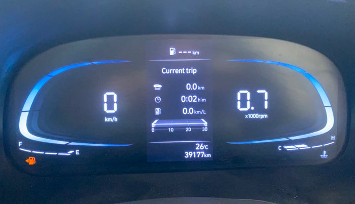 2023 Hyundai EXTER SX (O) CONNECT, Petrol, Manual, 39,143 km, Odometer Image