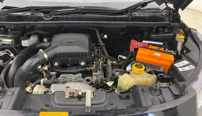 2022 Tata NEXON XZA PLUS PETROL DARK EDITION, Petrol, Automatic, 54,033 km, Engine View - Left