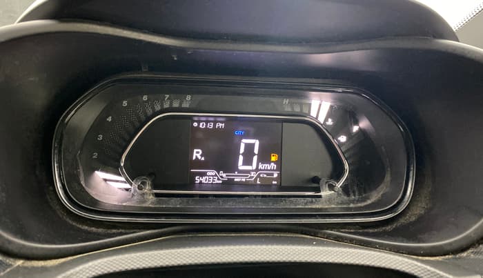 2022 Tata NEXON XZA PLUS PETROL DARK EDITION, Petrol, Automatic, 54,033 km, Odometer Image