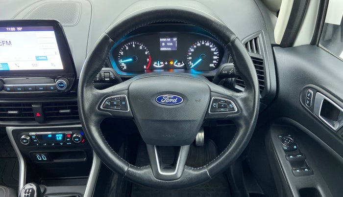 2018 Ford Ecosport TITANIUM 1.5L PETROL, Petrol, Manual, 20,858 km, Steering Wheel Close Up